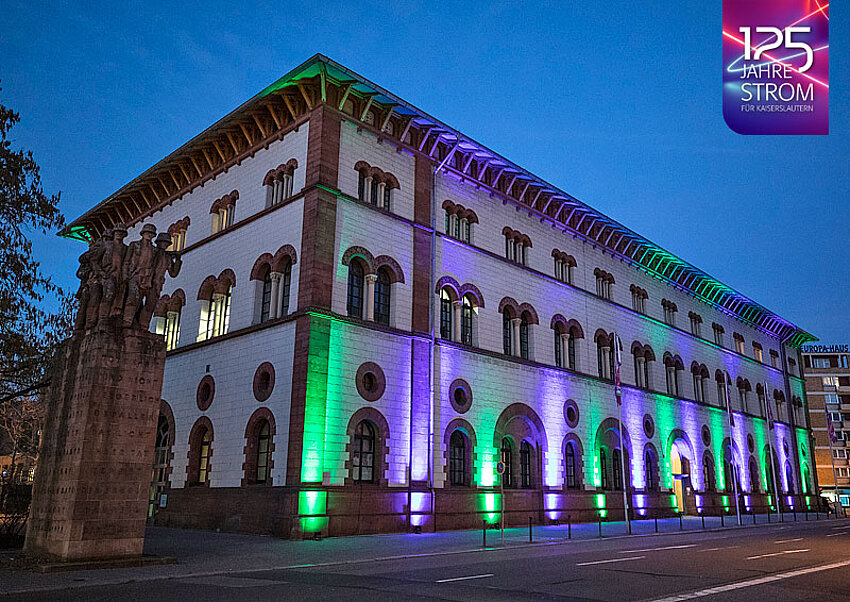 Historische Eröffnungsveranstaltung in der Fruchthalle präzis halb neun | 125 Jahre Strom für Kaiserslautern