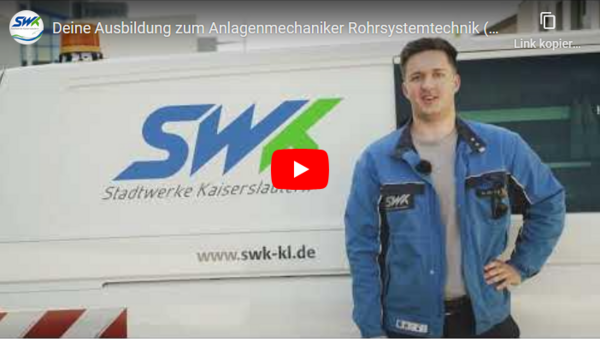 Thumbnail Yotube-Video Ausbildung Anlagenmechaniker Rohrsystemtechnik