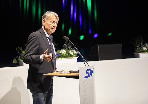 11. Lautrer Energieforum der SWK Stadtwerke Kaiserslautern | Oberbürgermeister Dr. Klaus Weichel  | ©view