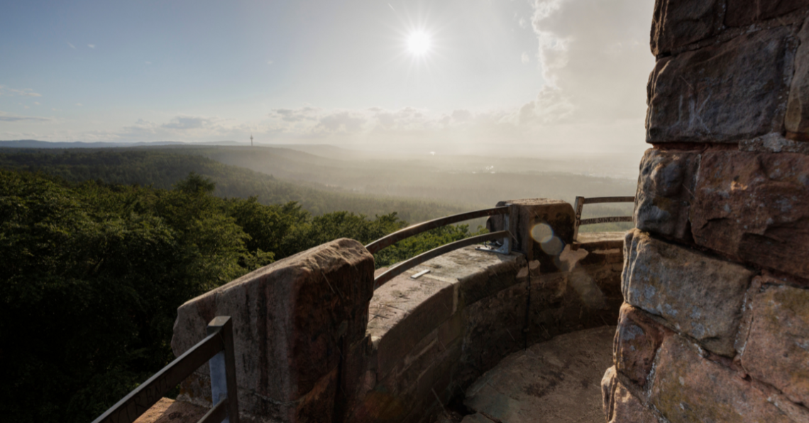 Ausblick von Humbergturm auf Stadt