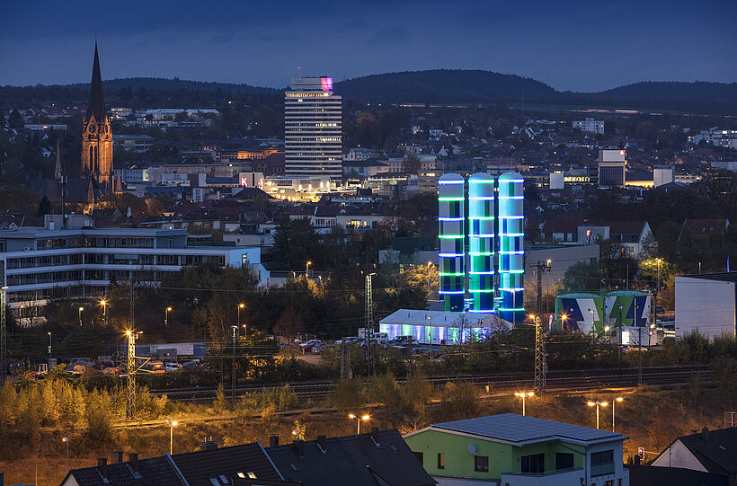 SWK Wärmespeicher bei Nacht SWK Wärmespeicher bei Nacht