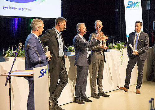 10. Lautrer Energieforum der SWK Stadtwerke Kaiserslautern | Podiumsdiskussion | ©view