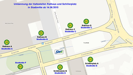 SWK Verkehrs AG - Umbenennung der Bushaltestelle